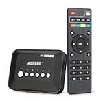 4K Media Player, MYPIN HDMI 4K Digital Media Player with HDMI YPbPr Ports USB 2.0 HD SD MMC RMVB AVI MP3 Mpeg Divx MKV Black