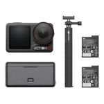 DJI Osmo Action 5 Pro Adventure Combo, Action Camera 4K with 1/1.3" Sensor, 12h Extended Battery Life with 3 Batteries, Stabilization, Dual OLED Touchscreens, Mini Action Camera for Travel, Vlog