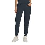 Urbane Impulse Slim Fit Extreme Stretch 8-Pkt Jogger Scrub Pants for Women 9211, Graphite, Large