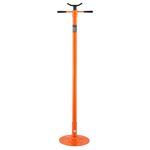 VEVOR Underhoist Support Stand, 3/4 Ton Capacity Under Hoist Jack Stand, Lifting from 52.8" to 76", Bearing Mounted Spin Handle Pole Jack, Self-Locking Threaded Screw, Support Vehicle Components