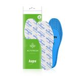 Smell Free Shoe Insoles, Hygienic Technology by Sanitized, Made in Europe, Kaps Actifresh