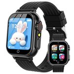 clleylise Kids Smart Watch Boys Girls, Smart Watch for Kids, Smartwatch with HD Touchscreen 32 Games Camera Music Player Alarm, Kids Watch for Boys Girls Toys Birthday Gifts for 4-13 Years (Black)