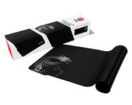 MSI Agility GD70 - XXL Extended Gaming Mouse Pad, Silk Gaming Fabric Surface, Soft Seamed Edges, Anti-Slip Base - 900 x 400 x 3 mm