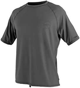 O'Neill Wetsuits Men's 24-7 Traveler S/S Sun Shirt, Graphite, X-Large