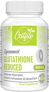 Cestfilo Liposomales Glutathion Reduziert 1300 mg, Aktive Form L Glutathion-Reduktase, NICHT GVO (60 Stück (1er-Pack))