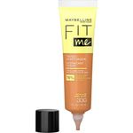 Maybelline Fit Me Tinted Face Moisturizer with Aloe, Toffee, Skin Care with Natural Origin Ingredients + Shine-Free 12H Hydration, 30mL