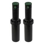 Orbit Watermaster 55461 Voyager 4-Inch Adjustable Pop-Up Gear Drive Sprinkler Head, 2-Pack