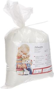 Rayher - Ouate de Rembourrage, très moelleux, Sachet de 300g, 100 Pour cent polyester, lavable, Blanc