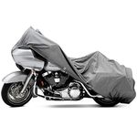 NEH Motorcycle Bike 4 Layer Storage Cover Heavy Duty Compatible with Yamaha V-Star Vstar V Star XVS 1100 Silverado