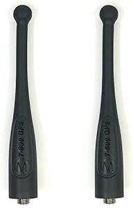 NAR6595A Stubby Antenna for Motorola APX 764-870MHz Singla Band and 7-800 GPS by KCTIN (2 Packs)