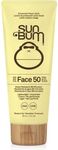 Sun Bum Original SPF 50 Sun Cream Face Lotion, Moisturizing Daily SPF with Vitamin E,Vegan and Reef Friendly, Broad Spectrum UVA/UVB Protection, 88ml