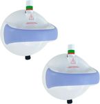 2 Pack Suction Grab Rails for Bathroom, Shower Handles for Elderly, Bath Handles with Indicator for Shower Toilet Safety, Bath Grab Hand Rail Mobility Aids for Seniors Disabled