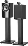 Bowers & Wilkins 705 S2 Standmount Loudspeaker - High-Performance 2-Way Speaker, Continuum Cone Driver & Dome Tweeter, Stereo Speakers for Home Theater System, Gloss Black (Stands Sold Separately)