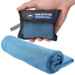 Tough Outdoors Cooling Towels - Neck and Face Towels for Summer Heat - Quick Cooling for Gym, Running, Golf, Yoga and Sports.