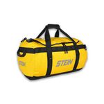 STEIN 40L, 70L, 90L Water Resistant Holdall Bag & Rucksack, Durable PVC for Outdoors, Camping, Sports, Watersports (70L, Yellow)