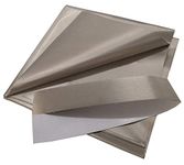 Block EMF RFID EMI RF Shielding Conductive Copper Nickel Fabric for Smart Meter RF Blocking Plaid Ripstop Type 78"x43" inch with 2x20"inch Conductive Tape