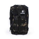 Madger 20L Military Backpack/Tactical Camo/Hiking, Trekking, Camping, Outdoor, Biking, Urbex, Airsoft/Water Resistant, Multi-Purpose