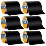 ADHES Deck Joist Tape, 6" x 50', 6 Rolls Weather Resistance & Waterproof Joist Tape for Decking, Deck Flashing Tape, Butyl Joist Tape, Ideal for Wood Decks Beams Roof, Outdoor Construction Use