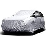 Titan Premium Multi-Layer PEVA Car Cover for Compact SUV 432-475 cm. Waterproof, UV Protection, Anti-Scratch Protective Lining, Driver-Side Zippered Opening. Fits Rav4, Rogue, CR-V and More.