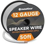 InstallGear 12 Gauge Tinned OFC Heavy Duty Boat Marine Speaker Wire, 50 feet