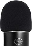 Pop Filter Windscreen Microphone Sponge Foam Cover For Blue Yeti Pro Condenser Mic Black