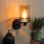 ELIANTE - Black Metal Wall Light - 286-1W - by Jainsons Lights - Without Bulb | by Jainsons Lights