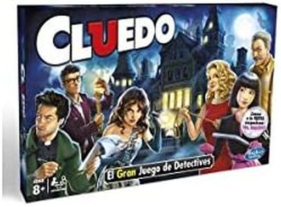 Hasbro Gaming 38712546 Clasico Cluedo (Versión Española), Multicolor