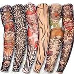 YARIEW 6pcs Temporary Tattoo Sleeve