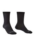 Bridgedale LINER Base Layer Coolmax Liner Boot x 2-Men's- Medium-Black