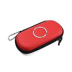Sudroid Carryer Bag iHard Case Bag Pouch Cover for PSp 3000/2000/1000 (Red)