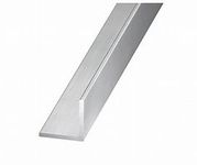 Aluminium Equal Angle 50mm x 50mm x 2mm Length 1000mm (100cm) Next Working Day Delivery.