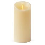 Luminara Indoor Ivory Pillar Candle 8.89cm x 17.78cm - Flameless Candle - LED Candle - Battery Powered Candles