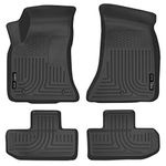 Husky Liners 99171 Black Front and 2nd Seat Floor Liners Fits 16-19 Dodge Challenger RWD