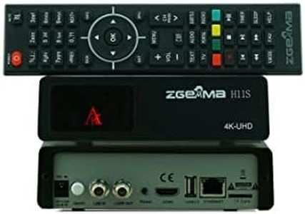 Zgemma H11S Upgrade From H9S DVB-S2X 4K UHD Satellite Receiver With Android and Enigma 2 IPTV