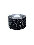 Theraband Kinesiology Printed Tape Roll (Standard, Black and White, 2 Inch X 16.4 Feet)