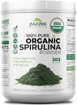 Zazzee Organic Spirulina Powder, 2.
