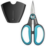 GARDENA HerbCut Herb Scissors with Defoliation Function - Stainless Steel Scissors for Precise Harvesting (12214-36)