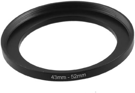 Camera Repairing 43mm to 52mm Metal Step Up Filter Ring Adapter