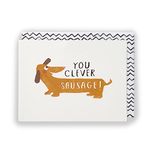 Kindred - You Clever Sausage - Congratulations Card - For Graduation