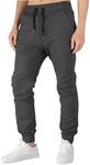 ITALYMORN Mens Pants with Elastic W