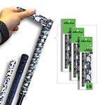 Alien Pros Golf Grip Wrapping Tapes (3-Pack) - Innovative Golf Club Grip Solution - Enjoy a Fresh New Grip Feel in Less Than 1 Minute (3-Pack, Skull Black)