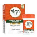 Align Probiotic Digestive Support Advanced Capsules for Woman and Men, Helps Relieve Symptoms of Irritable Bowel Syndrome (IBS) such as Bloating, Gas, and Abdominal Discomfort, 42 Capsules
