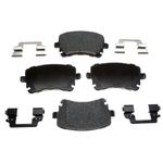 Stirling 4PCs Rear Brake Ceramic Pads kit for Audi Q5 2009 2010 2011 2012 2013 2014 2015 2016 2017 | Proforce D1018