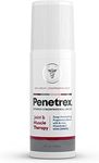 Penetrex Pain Relief Roll-On [3 Oz] – Effective on its own -and- Used to Accelerate Results with Arthritis Gloves, Back Pain Massagers, Knee Braces, Tennis Elbow Straps, Neuropathy Socks, etc.