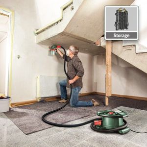 Bosch Paint Spray System – 2x 1000ml Tanks, Multi-Nozzle, Cleaning Kit