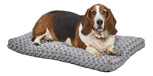 MidWest Homes for Pets Ombré Swirl Plush Pet Bed; 91.44 cm (36-Inch) Long Pet Bed for Toy Dog/Cat Breeds; Gray; Model 40636-SGB