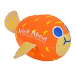 Splash About Baby Neoprene Pufferfish Ball-Water Toy, Orange