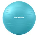 Trideer Exercise Ball (45-85cm) Extra Thick Yoga Ball Chair, Anti-Burst Heavy Duty Stability Ball Supports 2200lbs, Birthing Ball with Quick Pump (Office & Home & Gym)