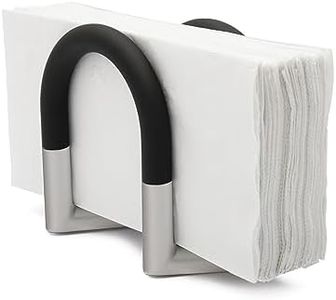 Umbra 330705-047 Swivel Adjustable Napkin Holder Kitchen, White