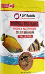 Tropical Fish flakes - Colour Enhancing - High Protein - Staple Food - 227g / 8 Oz Value Size